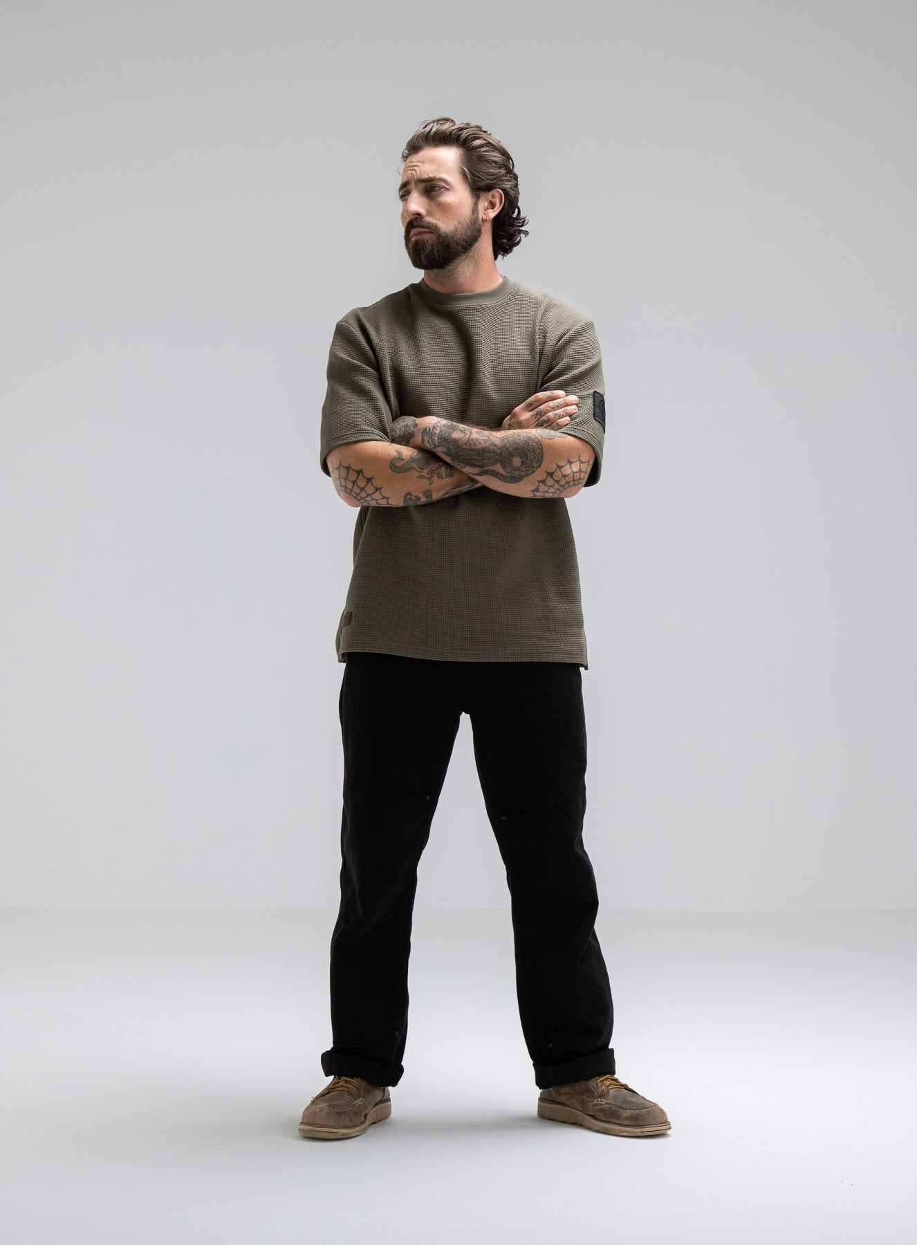 DISSIDENT WAFFLE SHORT SLEEVE T-SHIRT - Image 5