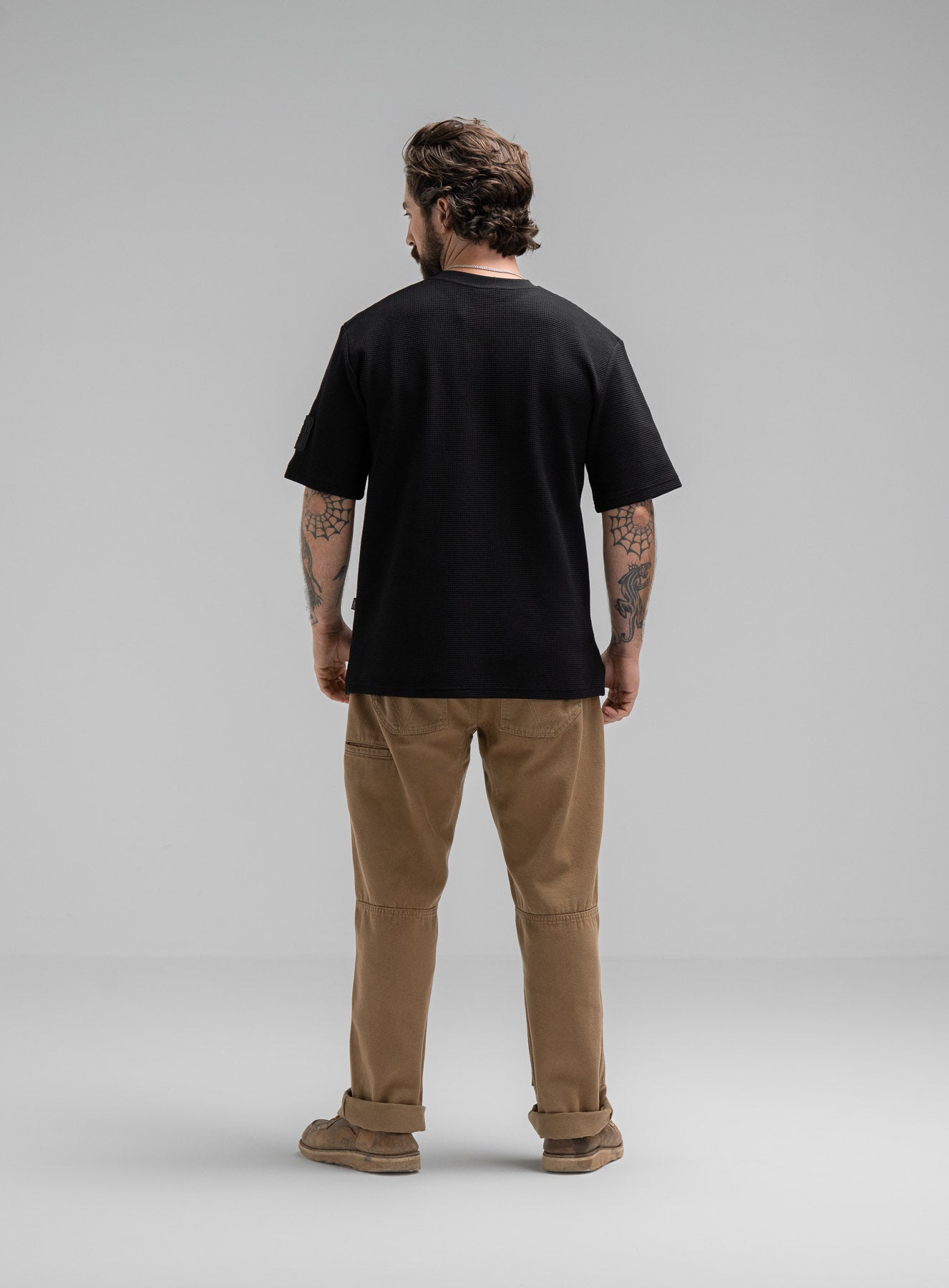 DISSIDENT WAFFLE SHORT SLEEVE T-SHIRT - Image 6