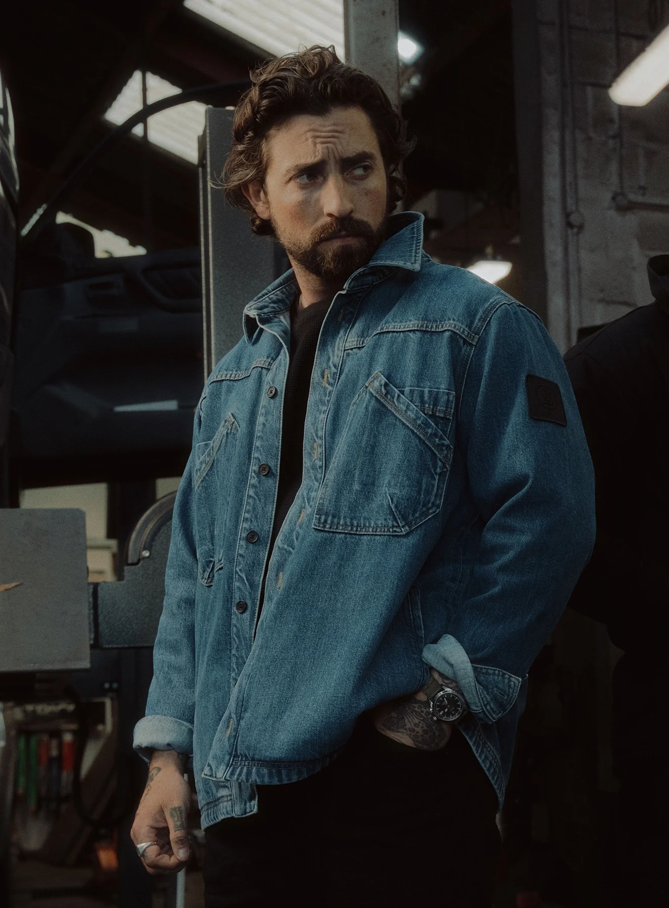 DISSIDENT DENIM OVERSHIRT - Image 2