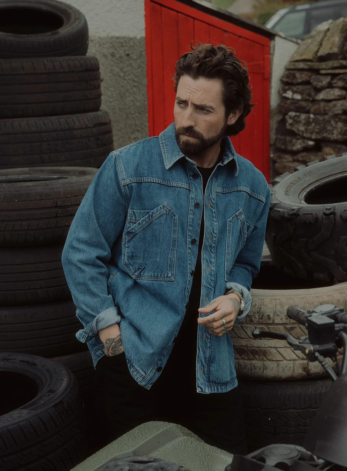 DISSIDENT DENIM OVERSHIRT - Image 5