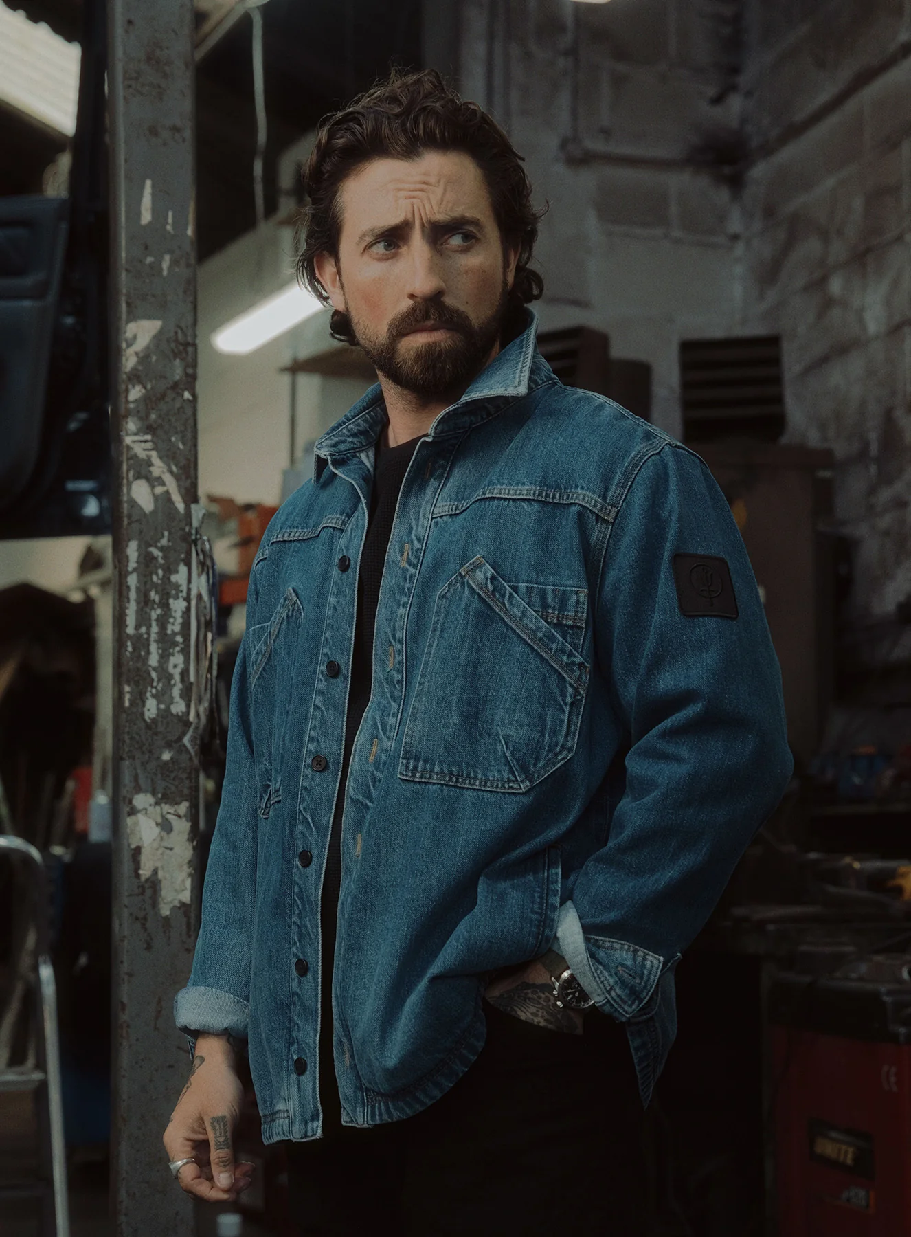 DISSIDENT DENIM OVERSHIRT - Image 6
